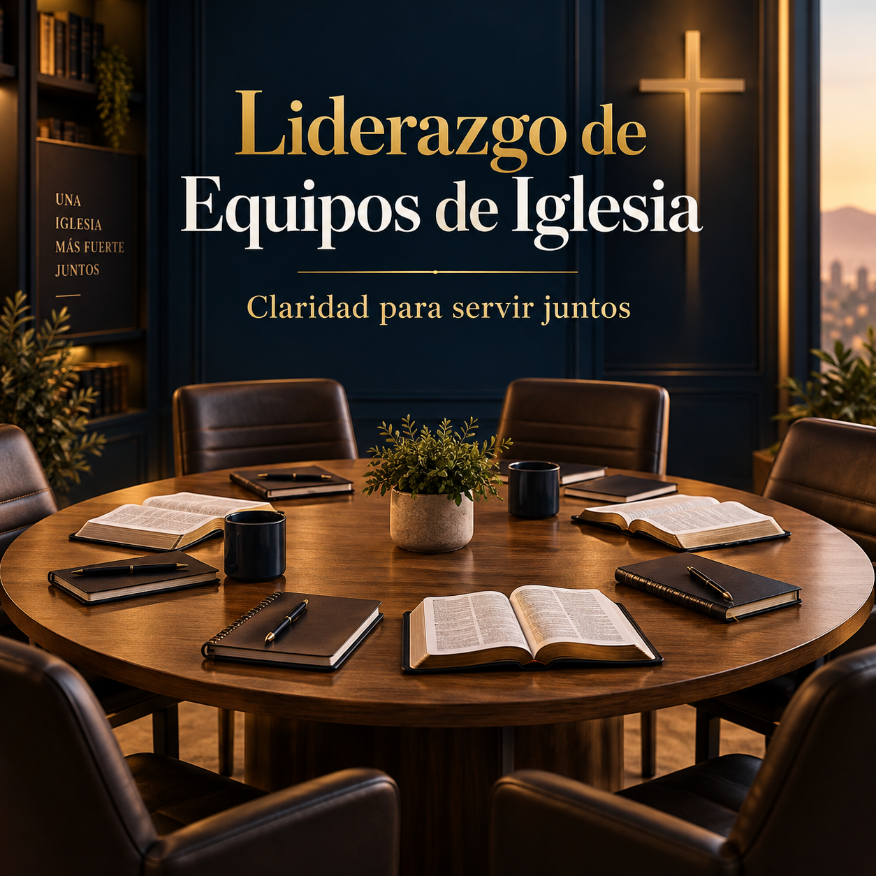 Portada de Liderazgo de Equipos de Iglesia